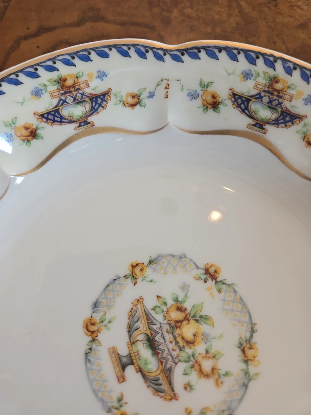 Set of 4 Haviland Limoges Charm Coupe Soup Bowls 7.75